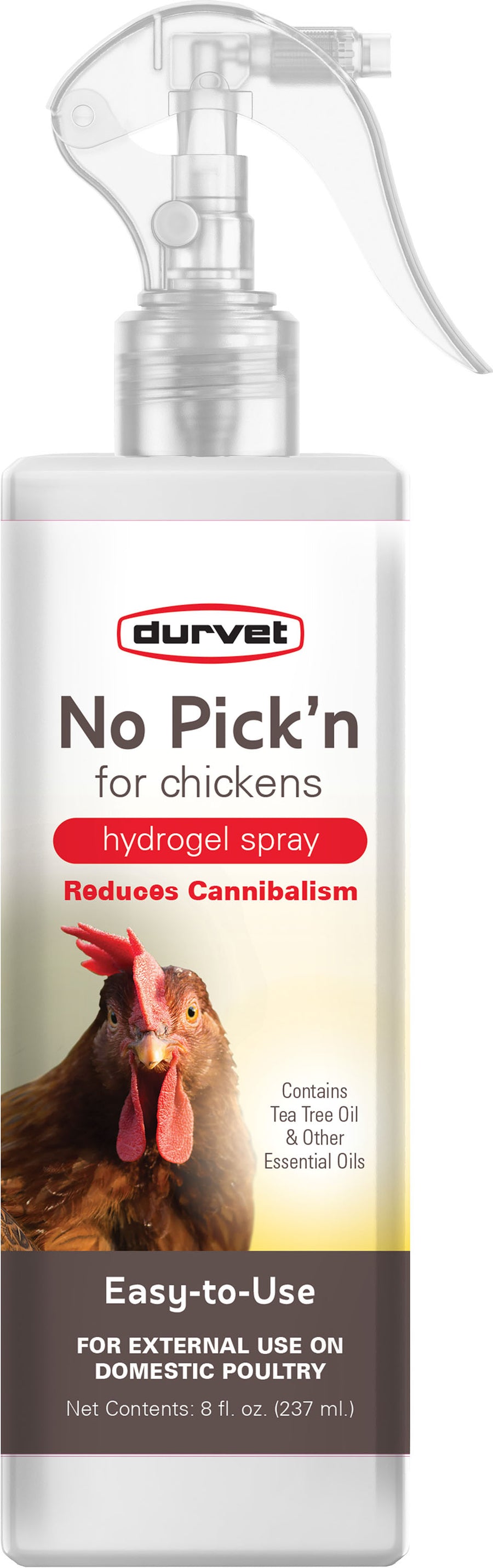 Durvet No Pick'n for Chickens Spray Ready to Use, 8 oz - First Aid & Wound Care