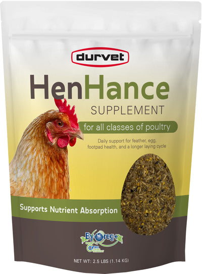 Durvet Hen Hance Poultry Supplement, 2.5 lb - Supplements