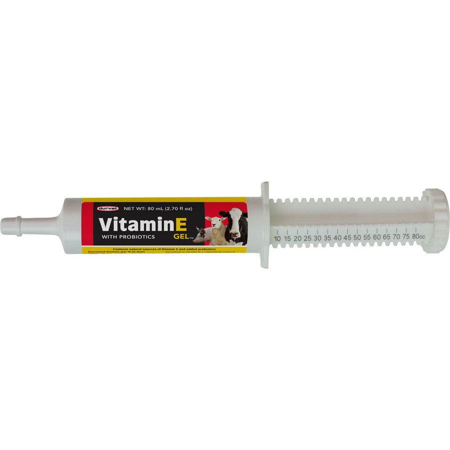 Durvet Vitamin E Gel, 80 ml - Nutritional Gel