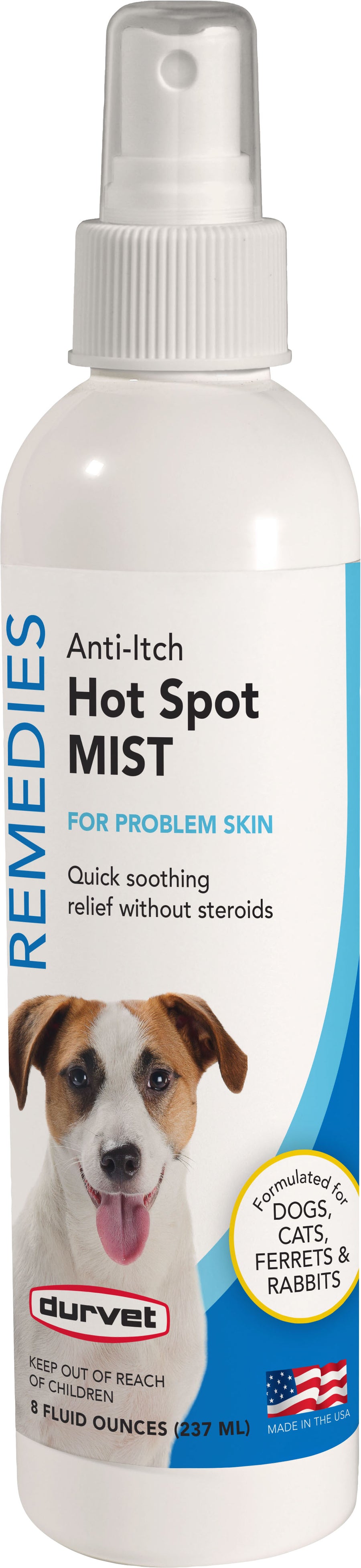 Durvet Naturals Remedies Hot Spot Mist, 8 oz - Skin Relief