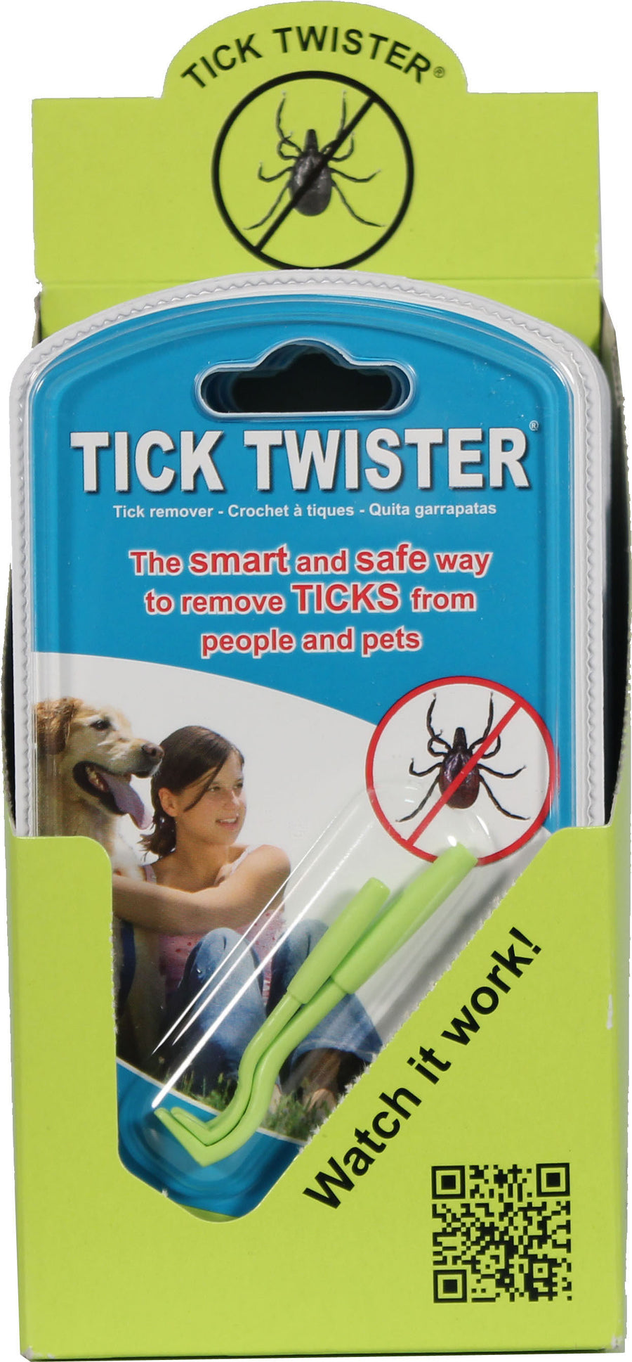 Tick Twister Tick Remover Display, Green, 9 pc - Displays