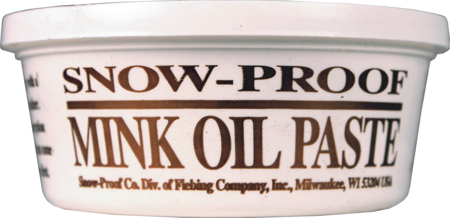 Fiebings Snow Proof Mink Oil Paste, 8 oz - Water/Stain Repellent