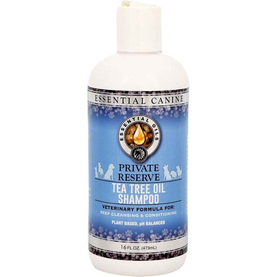 Essential Canine Private Reserve Tea Tree Shampoo, 16 oz - Shampoos & Wipes