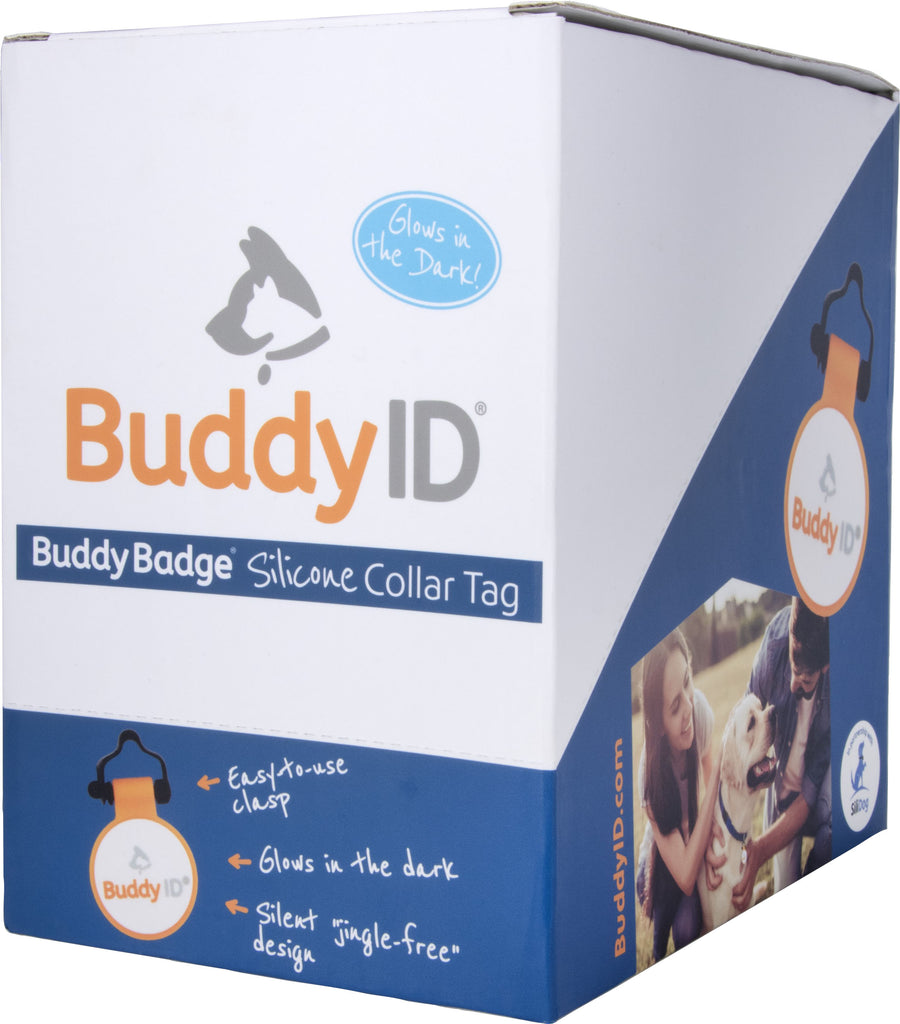 Buddyid Buddy Badge Id Collar Tag - Remote Trainers