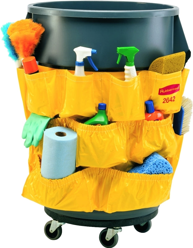 Rubbermaid FG264200YEL Caddy Bag Container