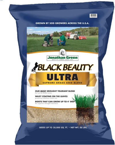Jonathan Green (10324) Black Beauty Ultra Grass Seed - Cool Season Lawn Seed (50 lb)