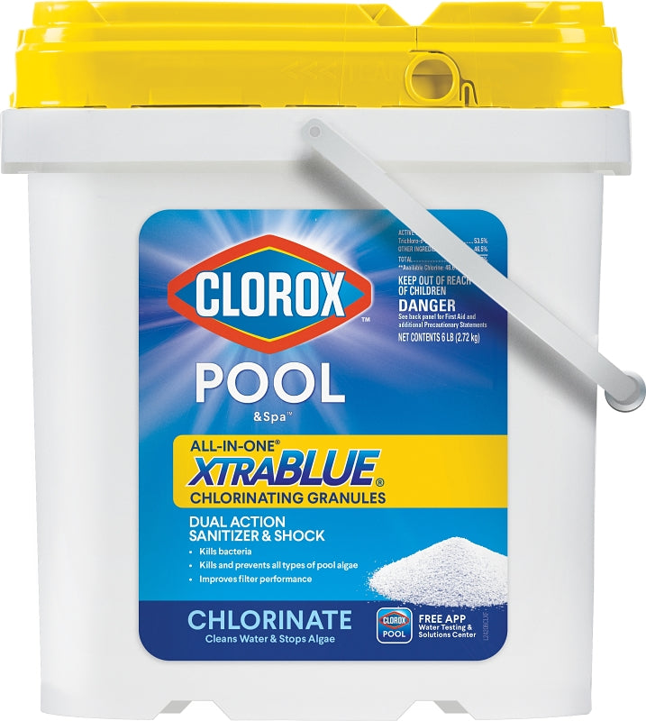 Clorox Pool & Spa All-in-One XtraBlue 24206CLX Chlorinating Granule