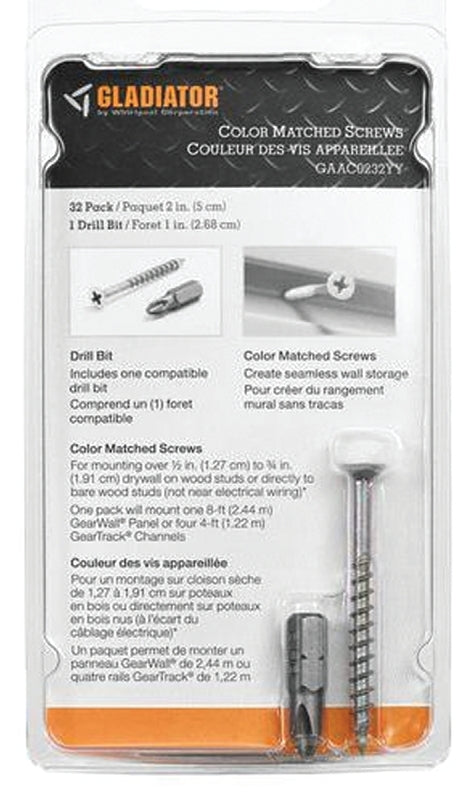 Gladiator GAAC0232YY Color Matched Screw
