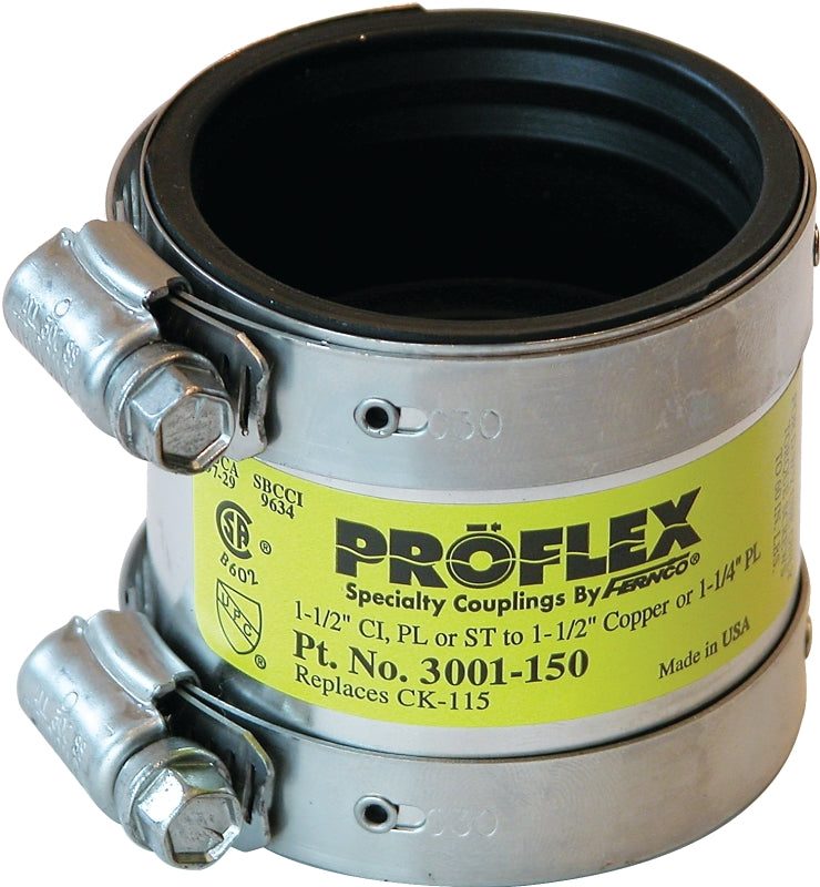 Fernco P3001-150 Transition Shielded Coupling