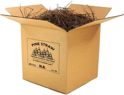 Premium 8 Pounds Pine Straw Mulch for Landscaping