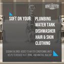 Home and Country USA Solar Salt - High Purity Crystals for Water Soften 50 lb Pail