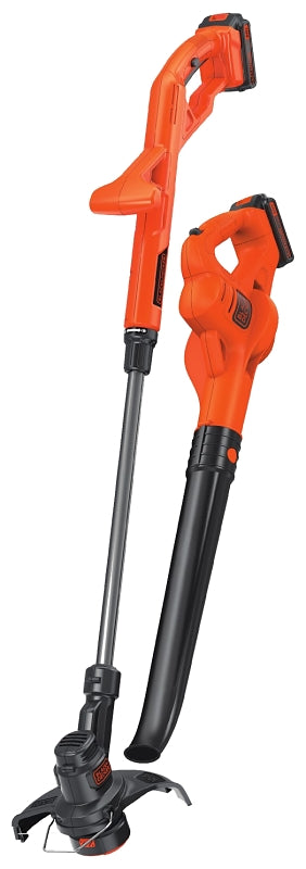 Black+Decker 20V MAX POWERCONNECT LCC222 Cordless Trimmer/Edger and Leaf Blower Combo Kit