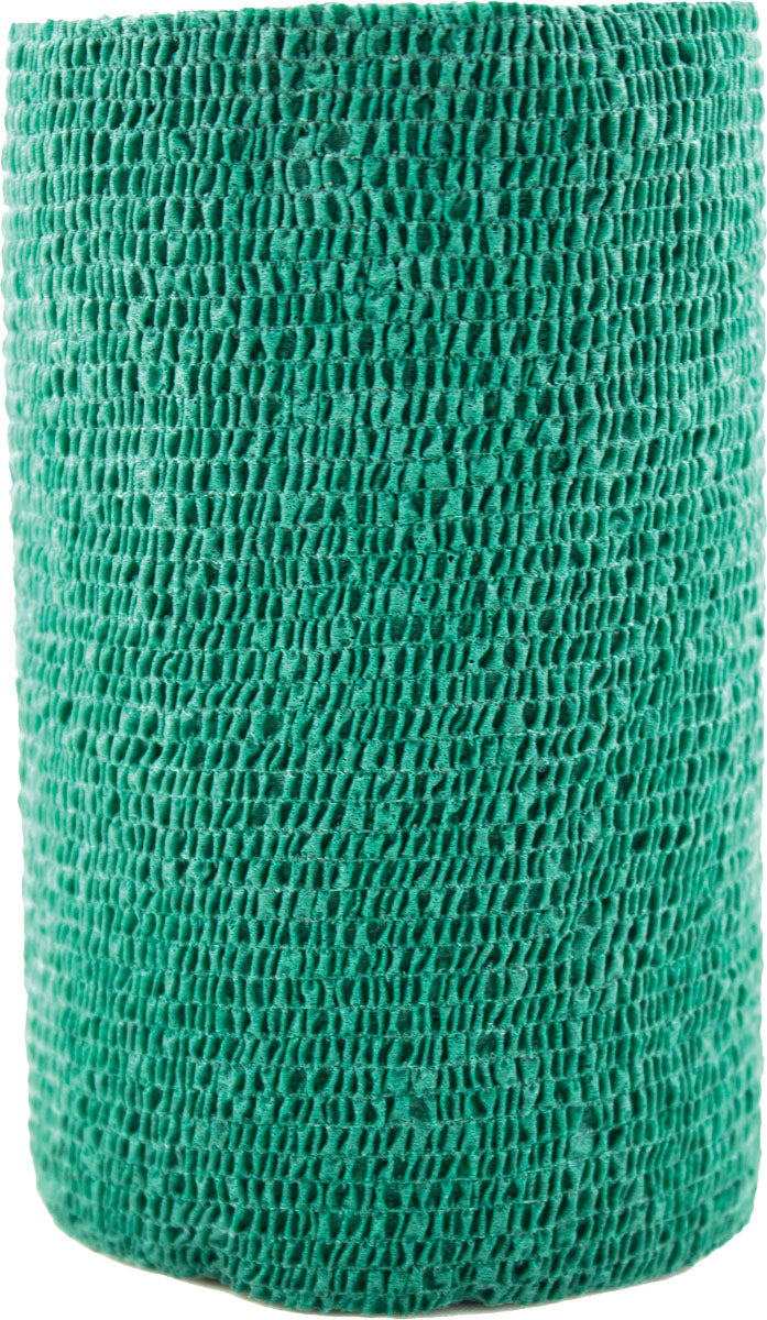 Vetrap Bandaging Tape, Hunter, 4 in x 5 yd - Cohesive Bandages