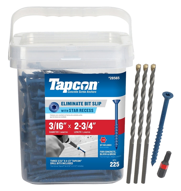 Tapcon 28565 Concrete Screw Anchor