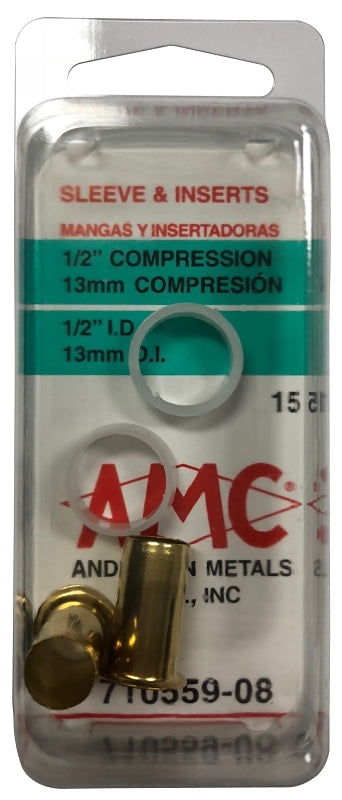 Anderson Metals 710559-08 Compression Stiffener and Sleeve