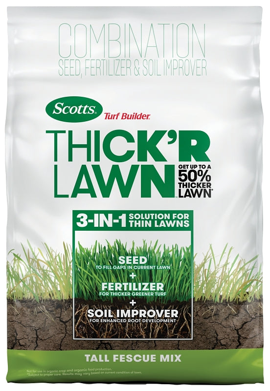 Scotts 30075B Thick'R Lawn Tall Fescue Mix Grass Seed