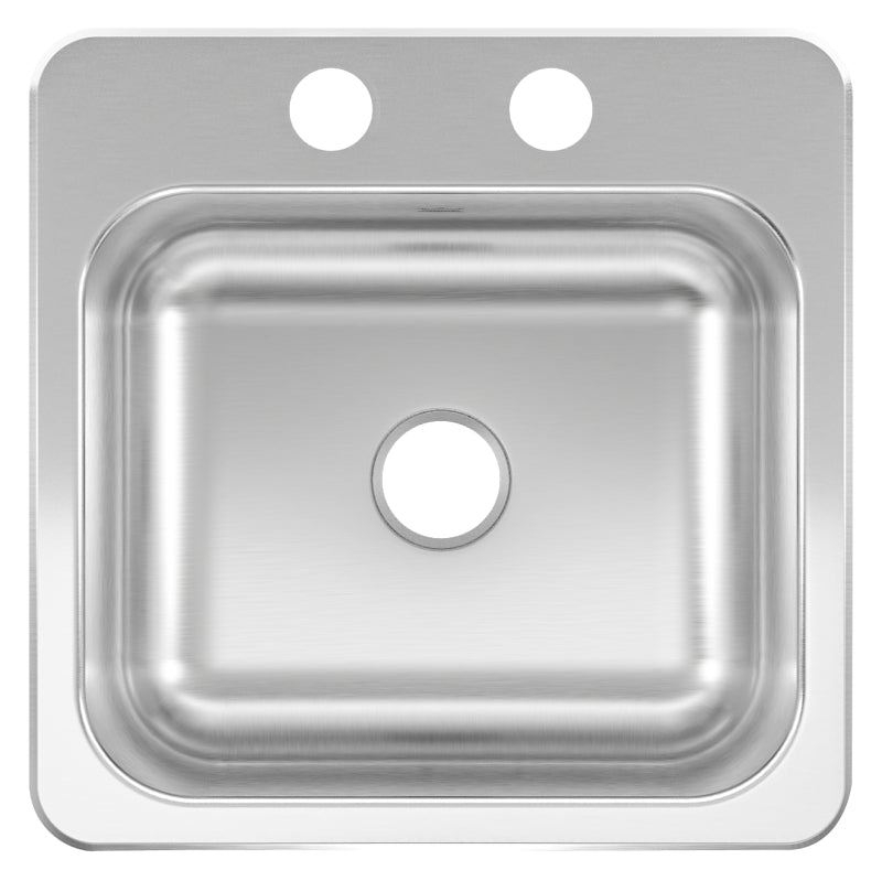 Kindred CSLA1515-6-2CBN Bar Sink Bowl