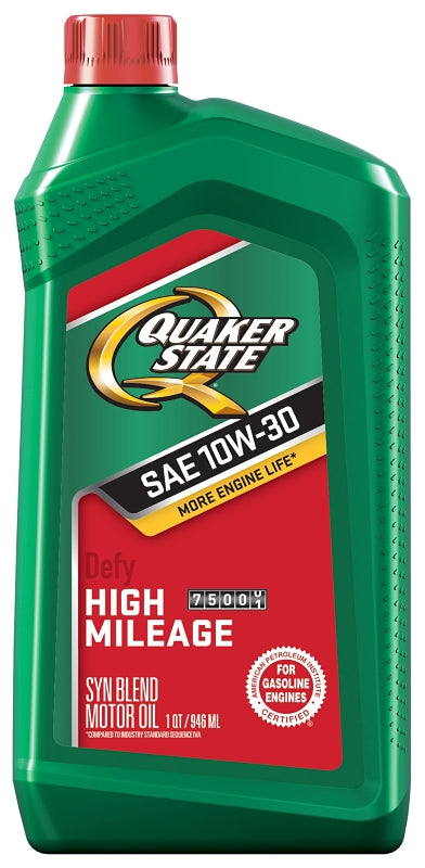 Quaker State 550043280 High-Mileage Motor Oil
