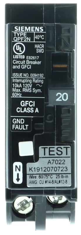 Siemens QF120AN Circuit Breaker