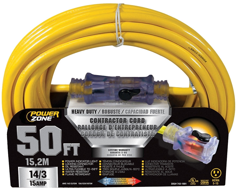PowerZone ORP511730 Contractor Cord