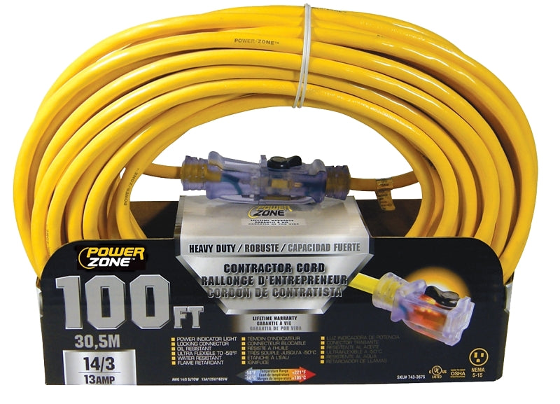 PowerZone ORP511735 Contractor Cord