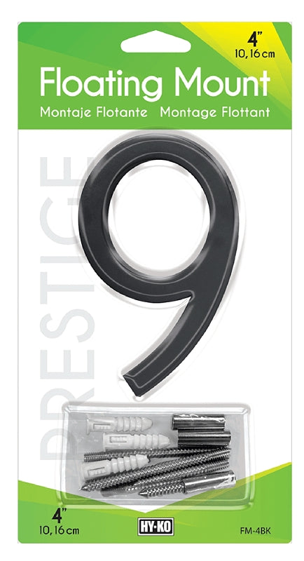 Hy-Ko FM-4BK-9 House Number
