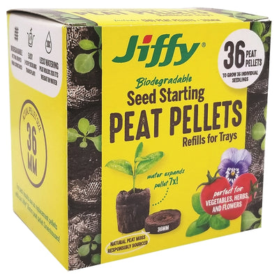 Jiffy J3R36G Peat Pellet Refill