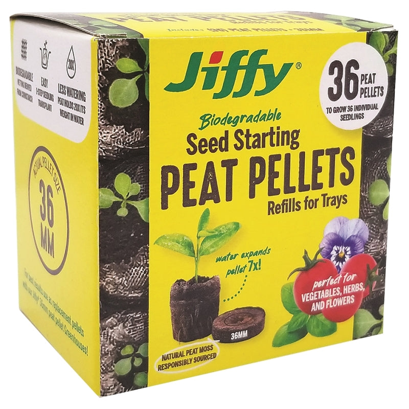 Jiffy J3R36G Peat Pellet Refill