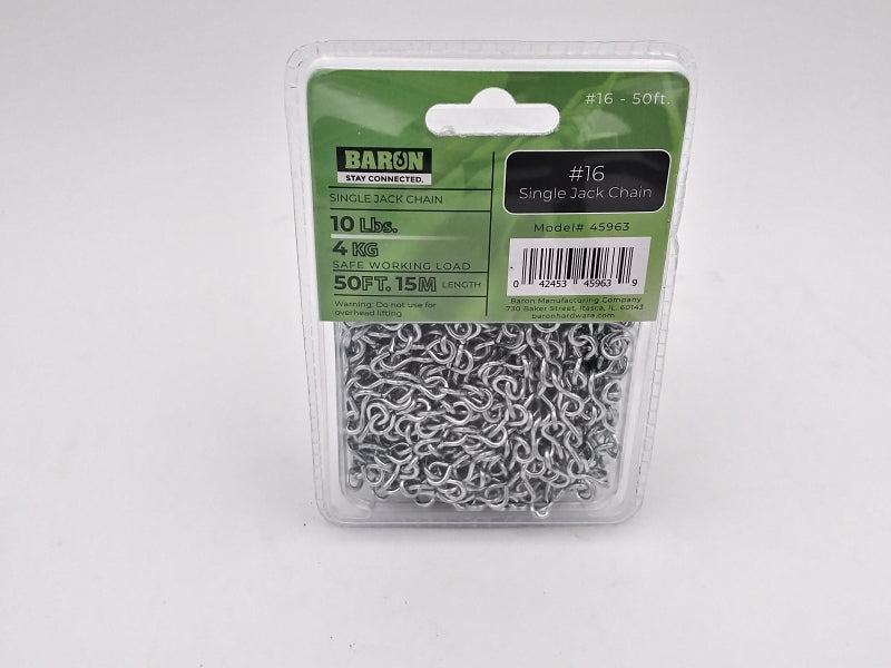 Baron 45963 Single Jack Chain