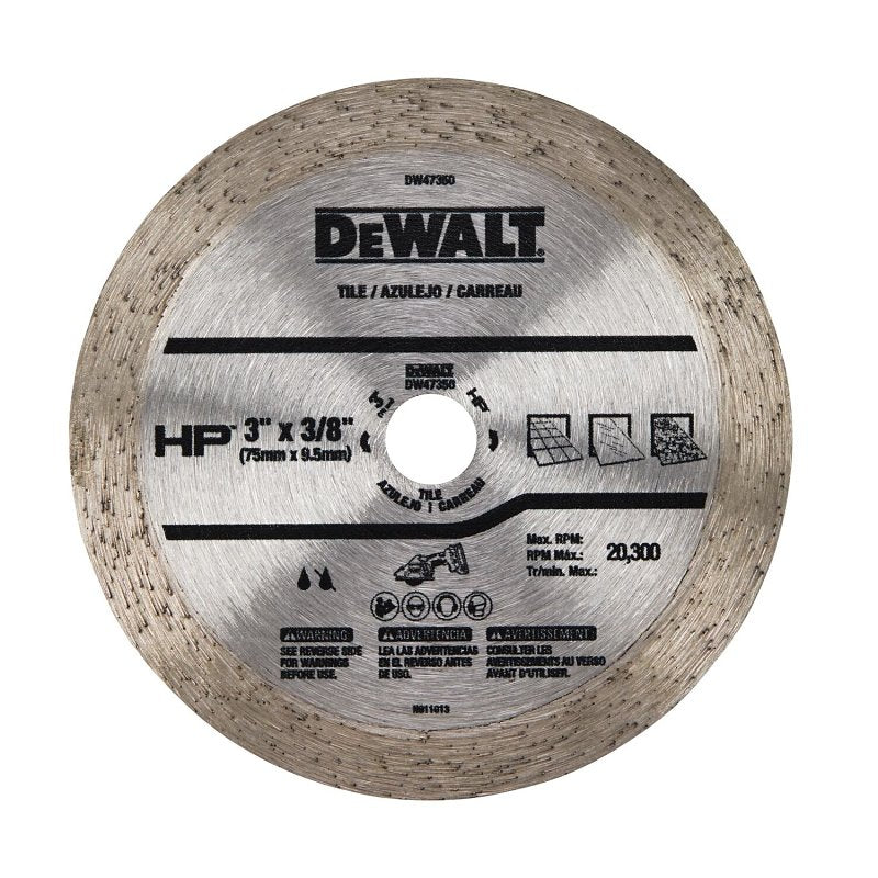 DEWALT HP Series DW47350 Tile Blade