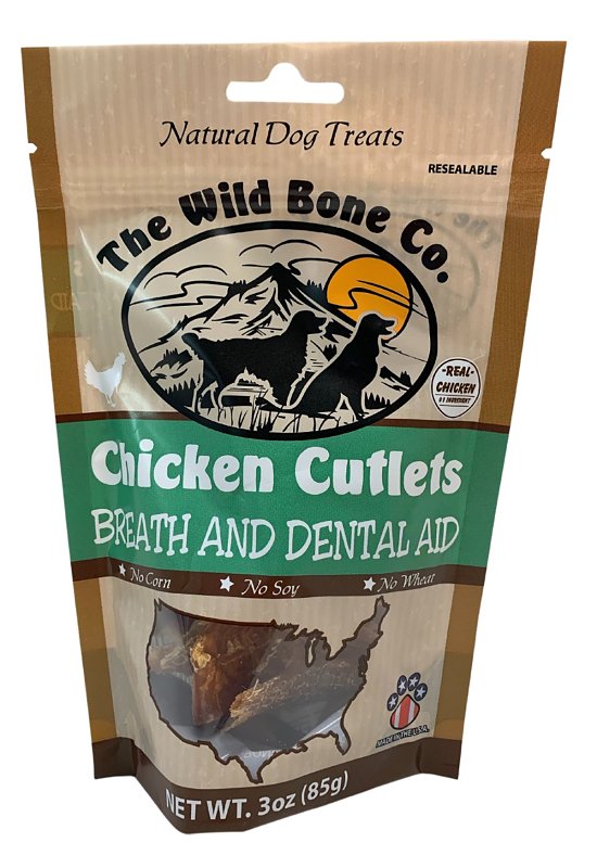 The Wild Bone Co 1980 Breath and Dental Jerky Cutlet