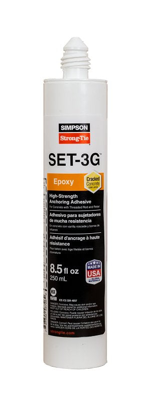 Simpson Strong-Tie SET-3G SET3G10 High-Strength Epoxy Adhesive