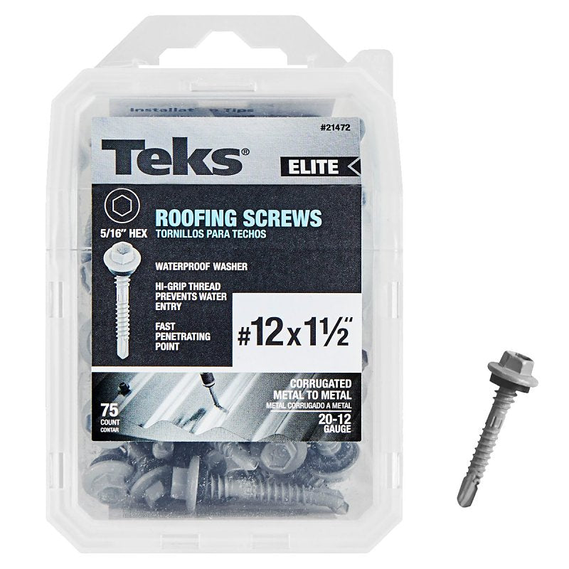 Teks Elite Series 21472 Roofing Screw