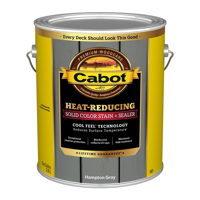 Cabot 1880 Series 140.0001881.007 Heat Reducing Stain and Sealer
