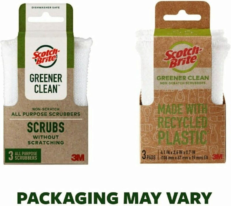 Scotch-Brite Greener Clean Series 92773 Non-Scratch Scrubber