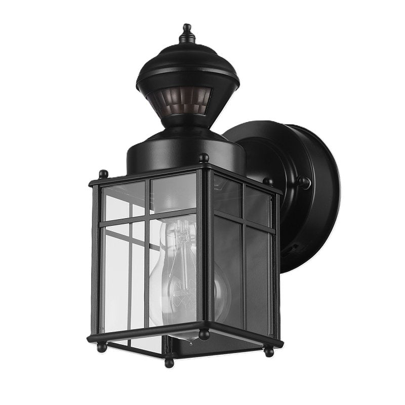 globe Franklin 60000001 Motion-Sensing Wall Lantern