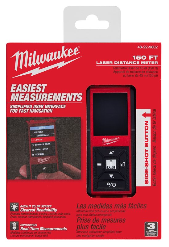 Milwaukee 48-22-9802 Laser Distance Meter