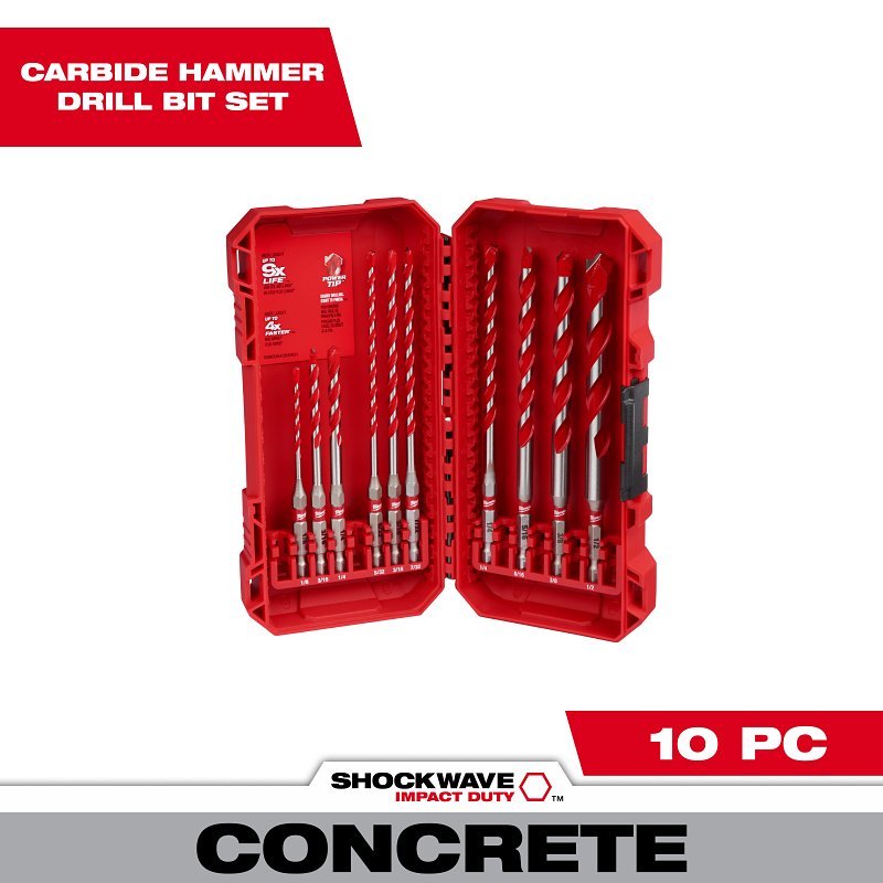 Milwaukee SHOCKWAVE Impact Duty Series 48-20-9058 Drill Bit Set