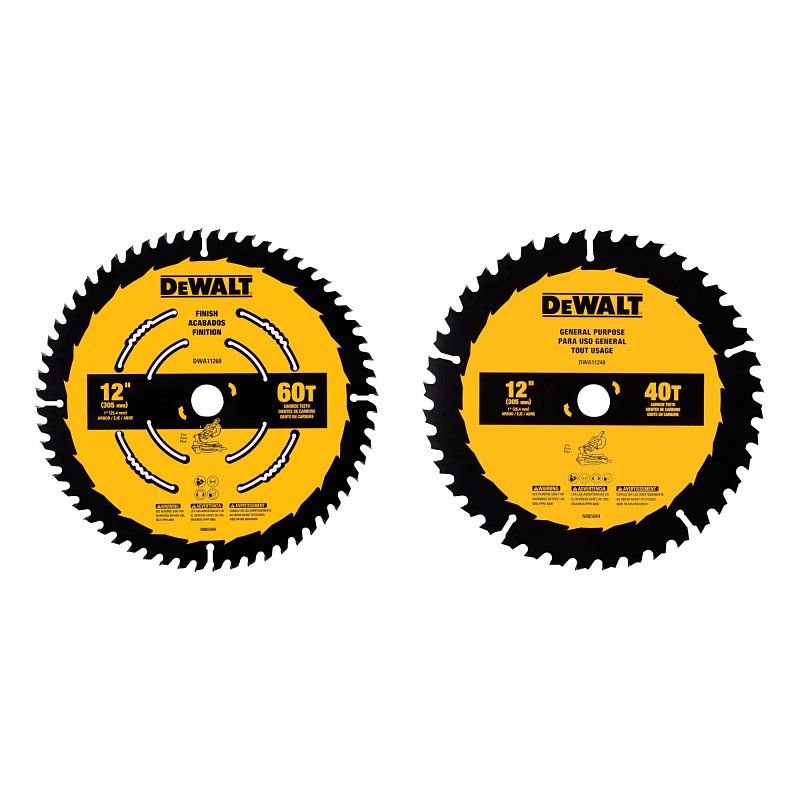 DEWALT DWA112CMB Series Circular Saw Blade Set
