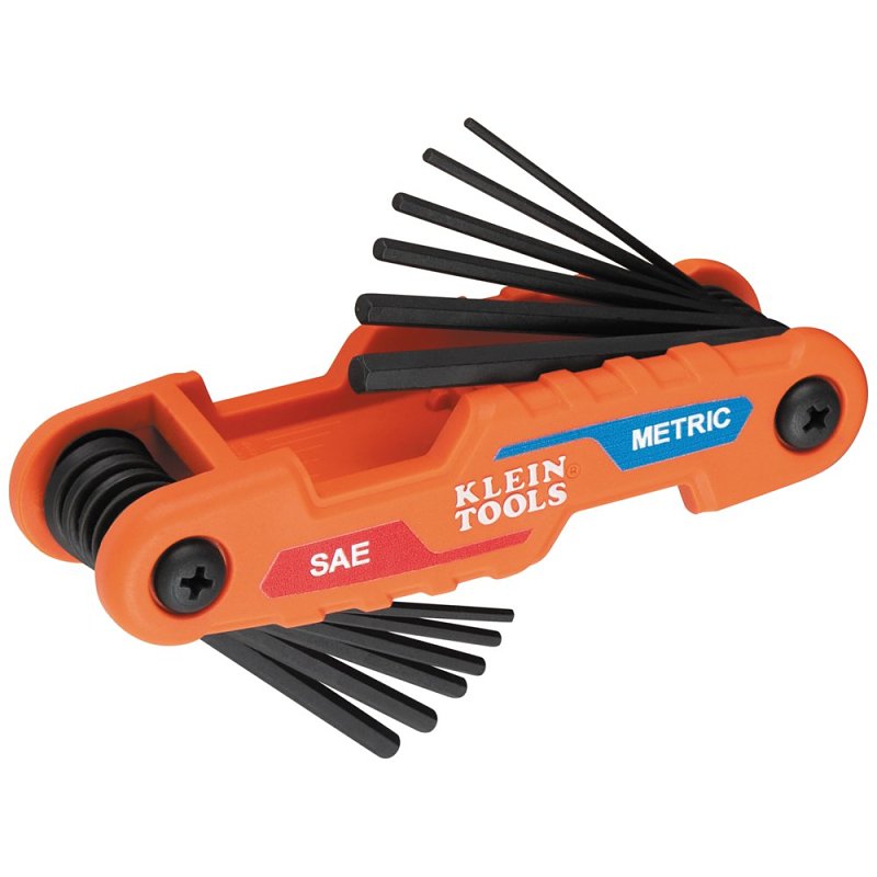 Klein Tools 70590 Flat End Hex Key Set