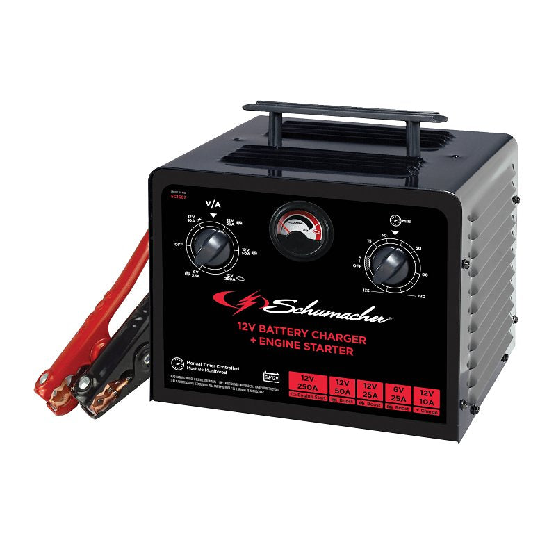 Schumacher SC1667 Timer Controlled Battery Charger and Jump Starter