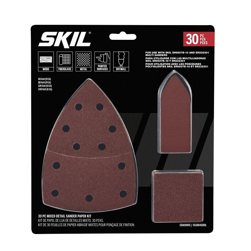 Skil CDA9005 30-Piece Sand Paper Kit