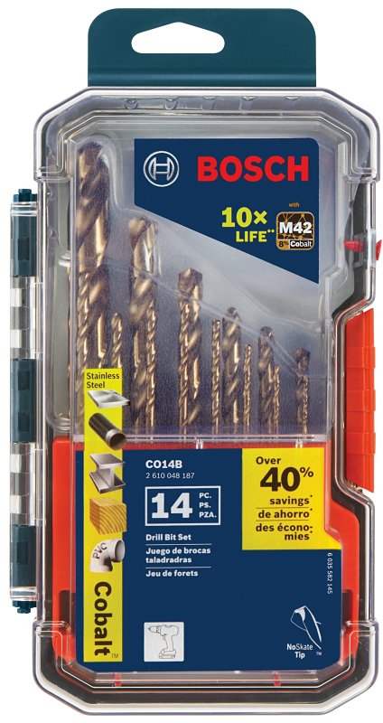 Bosch CO14B Twist Drill Bit Set