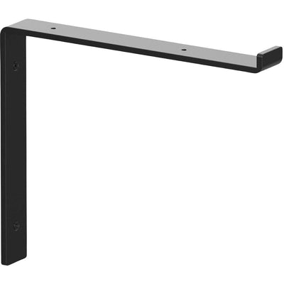 Shelf-Made Silverton 201 RP-201SL-10BK Premium Decorative Shelf Bracket
