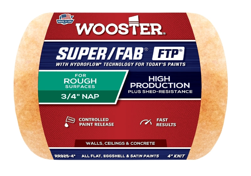 Wooster Super/Fab FTP RR925-4 Roller Cover