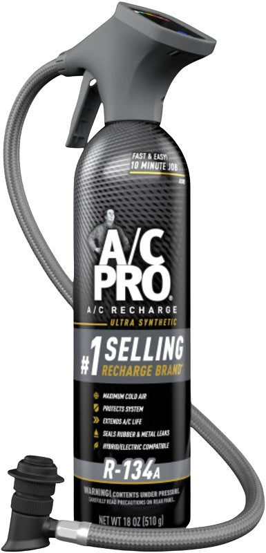 A/C Pro AC002KA18A-1US A/C Recharge Refrigerant Kit