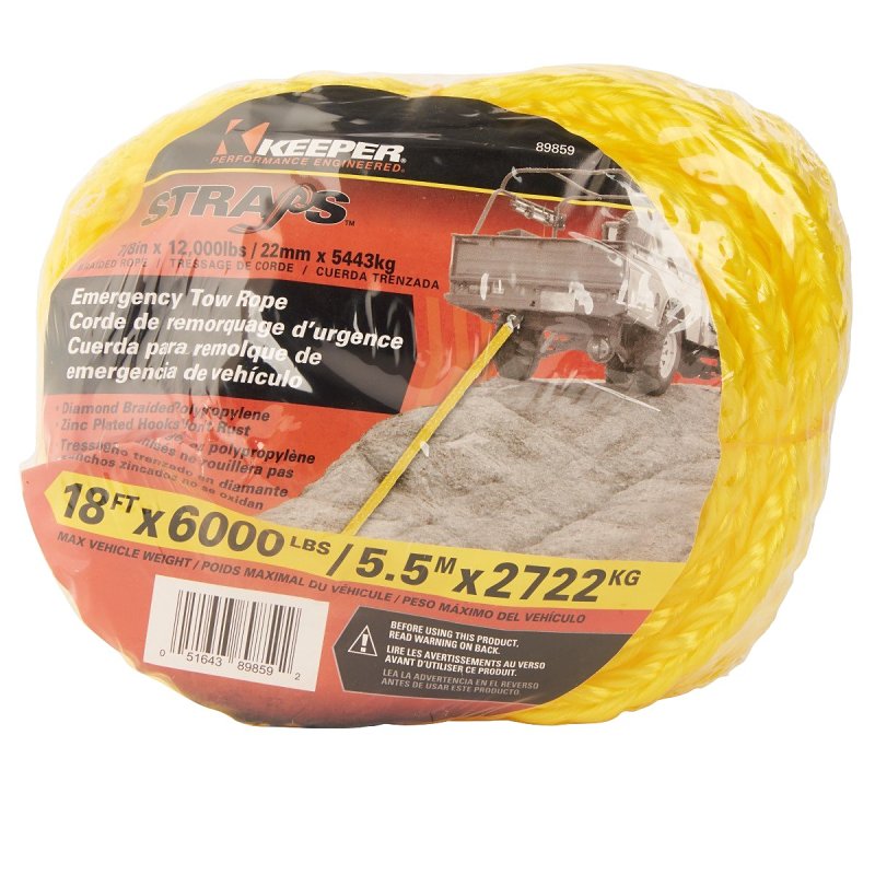 Keeper 89859 Tow Rope
