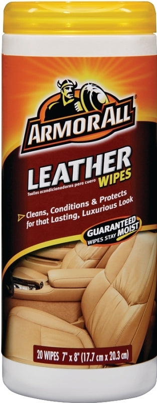 Armor All 18581C Leather Wipes
