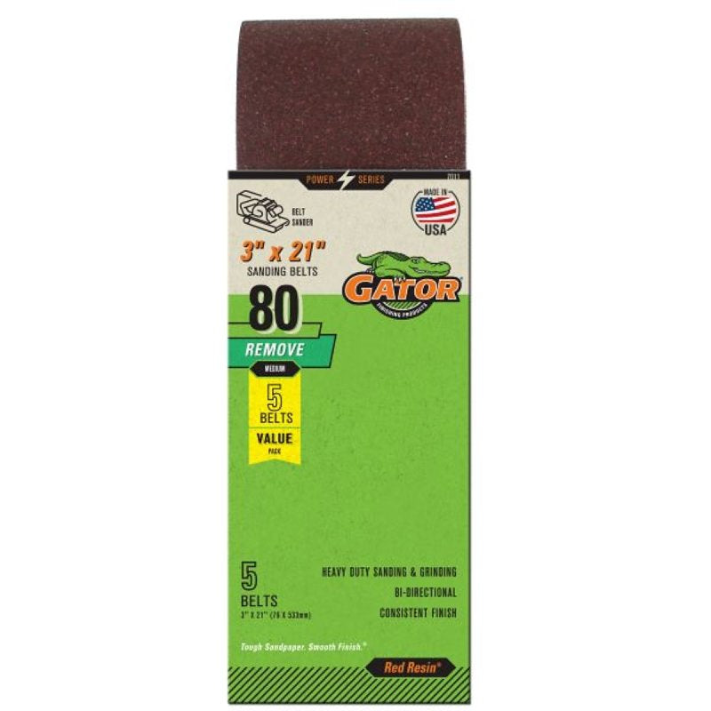 Gator Red Resin 7011 Sanding Belt