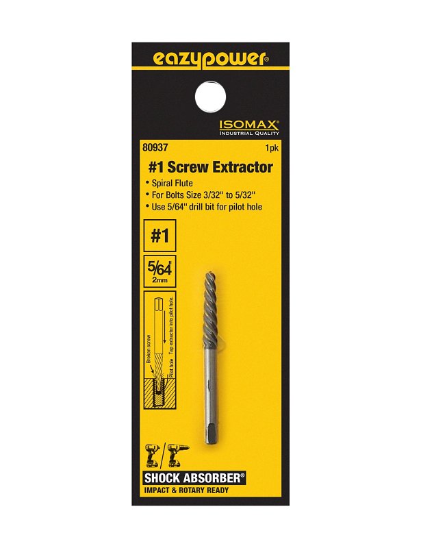 Isomax SHOCK ABSORBER Series 80937 Screw Extractor